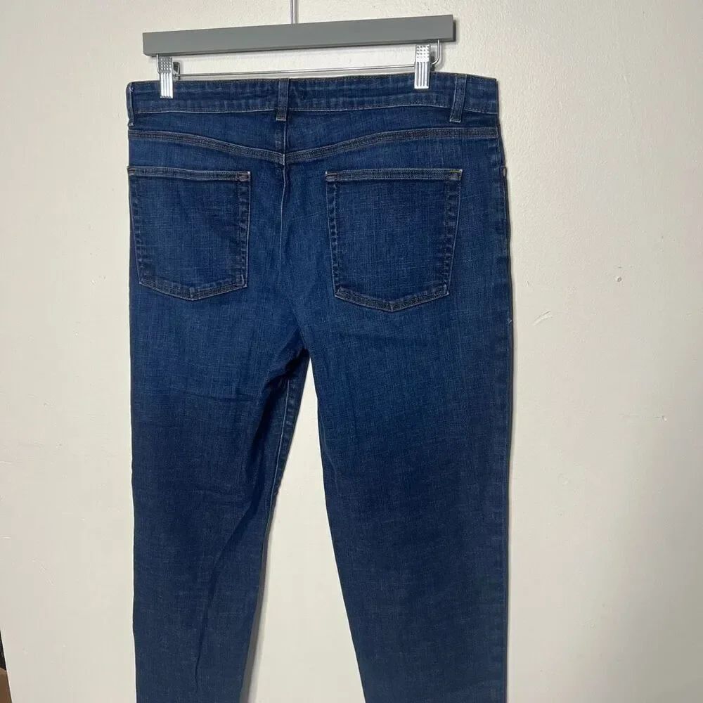Eileen Fisher Jeans Sz 14 Straight Leg Jeans - Picture 6 of 8